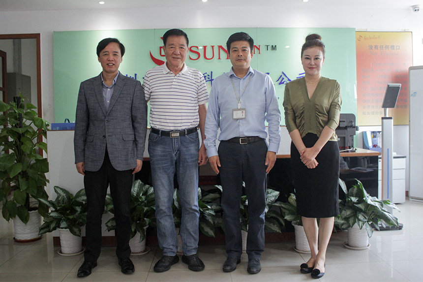 原深圳市委常委、招商局蛇口工業區總經理喬勝利蒞臨旭子科技指導工作